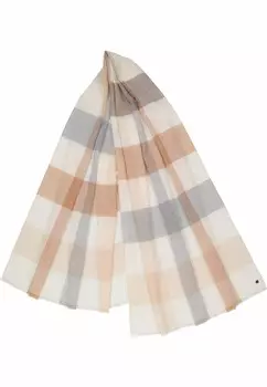 Шарф XL CHECK FRAAS, белый