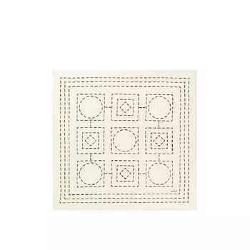 Шарф женский Arket с принтом, белый