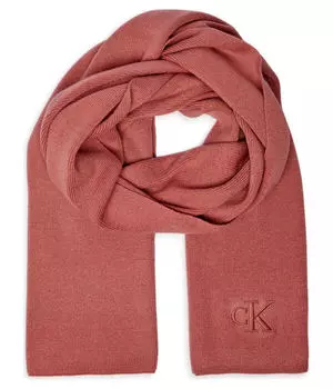 Шарф женский Calvin Klein Jeans вязаный, розовый