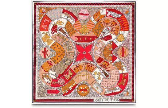 Шарф женский Louis Vuitton, бежевый