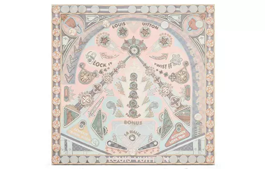 Шарф женский Louis Vuitton, розовый