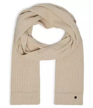 Шарф женский Marc Cain с добавлением шерсти и кашемира, бежевый