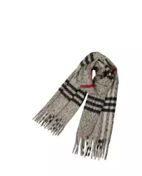 Шарф женский прямоугольный с бахромой Bulle Don Algodn, мультиколор