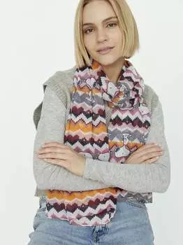 Шарф зигзагообразный snoopy из переработанного сырья Codello, мультиколор