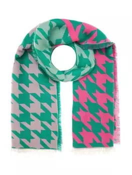 Шарф Zwillingsherz Peppina, зеленый/мятный