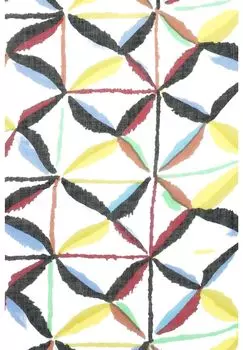 Шарфовая мельница из чистого натурального материала Collezione alessandro, мультиколор