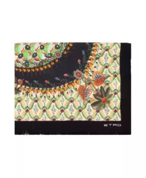 Шарфы Etro, зеленый