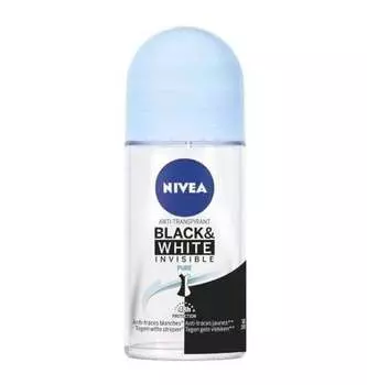 Шариковый антиперспирант 50 мл Nivea Black&White Pure