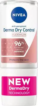 Шариковый антиперспирант, 50 мл Nivea, Derma Dry Control