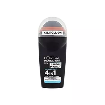 Шариковый антиперспирант для мужчин Expert Carbon Protect 50 мл, L'Oreal
