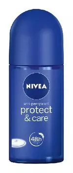 Шариковый антиперспирант для женщин, 50 мл Nivea, Protect & Care