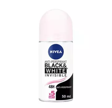 Шариковый дезодорант 48 часов Black And White Invisible Original Nivea, 50 ml