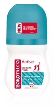 Шариковый дезодорант 48-часовой эффект Borotalco Active Sea Salts
