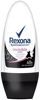 Шариковый дезодорант, 50 мл Rexona, Invisible Pure