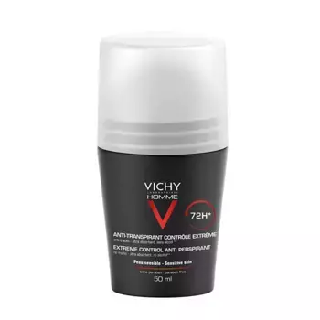 Шариковый дезодорант 72 часа для мужчин Anti-Transpirant Contle Extrme Vichy, 50 ml
