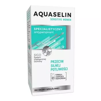 Шариковый дезодорант-антиперспирант Sensitive для женщин Aquaselin, 50 мл