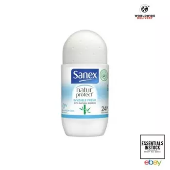 Шариковый дезодорант Bamboo Invisible Fresh, 50 мл, Sanex
