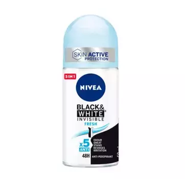 Шариковый дезодорант Black & White Woman Fresh Nivea, 50 ml