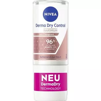 Шариковый дезодорант Derma Dry Control Maximum Anti-Perspirant NIVEA, 50 ml