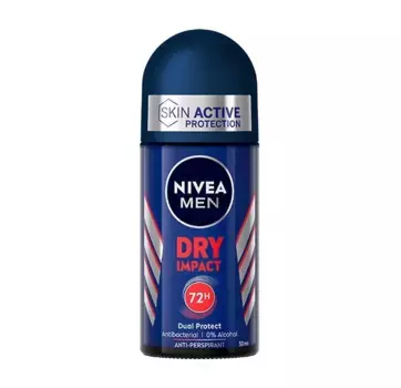Шариковый дезодорант для мужчин со стойкостью 48 часов Dry Impact Nivea, 50 ml