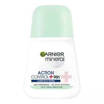 Шариковый дезодорант Mineral Action Control 96h Garnier, 50 мл