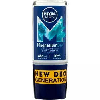 Шариковый дезодорант Nivea Men Magnesium Dry Fresh, 48 часов, 50 мл, Beiersdorf