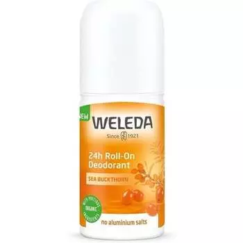 Шариковый дезодорант «Облепиха» 24 часа, 50 мл, Weleda