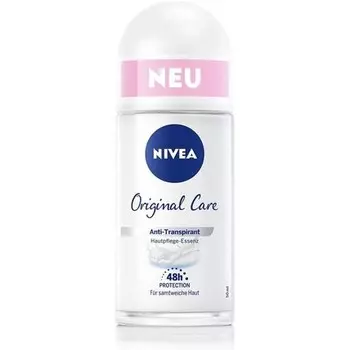 Шариковый дезодорант Original Care, защита от пота, 48 часов, 50 мл, Nivea