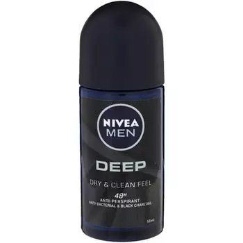 Шариковый мужской дезодорант Deep Dark Wood, 50 мл, Nivea