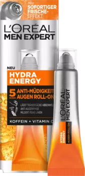 Шариковый шарик для глаз Hydra Energy против усталости 10 мл L'Oreal