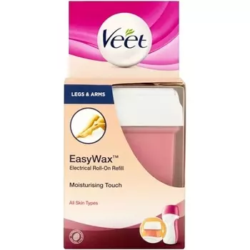 Шариковый сменный блок Easy Wax Electric Wax 50 мл для ног и рук, Veet