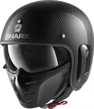 Шлем Shark S-Drak 2 Carbon Skin с логотипом, черный
