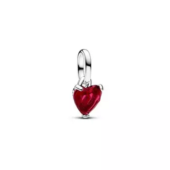 Шарм Broken Heart Mini Dangle Pandora, стерлинговое серебро