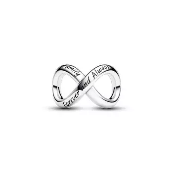 Шарм Forever & Always Infinity Pandora, стерлинговое серебро