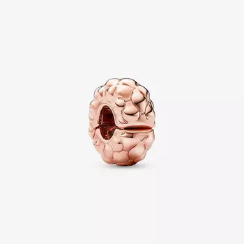 Шарм-клипса Pandora Moments Studded, розовое золото
