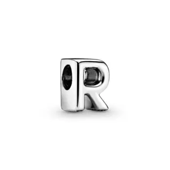 Шарм Letter R Alphabet Pandora, стерлинговое серебро
