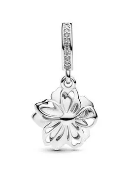 Шарм Pandora Blue Blossom Dangle Charm, стерлинговое серебро
