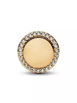 Шарм Pandora Engravable Mom Charm, золото
