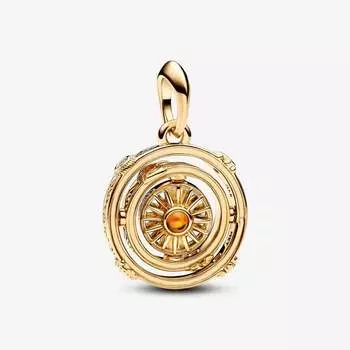 Шарм Pandora x Game of Thrones Spinning Astrolabe Dangle, золото