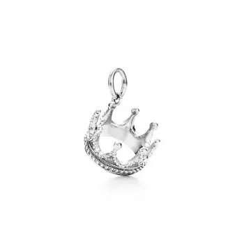 Шарм-подвеска Tiffany & Co. Crown, серебро