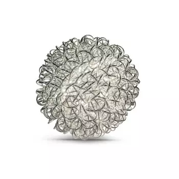 Шаровая лампа Formano, проволока, серебро, 40 см, декоративный светильник, светодиодные гирлянды