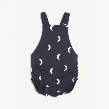 Шаровары Midnight из органического хлопка для детей 0–12 месяцев Organic Zoo, темно-синий