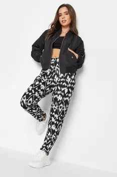 Шаровары с принтом Pixiegirl Petite, черный