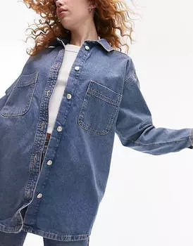 Шатер Topshop темно-синего цвета