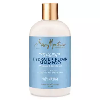Shea Moisture Manuka Мед и йогурт, увлажняющий и восстанавливающий шампунь, 384 мл Sheamoisture