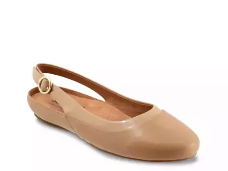 Sheffield Балетки Softwalk, Beige Leather