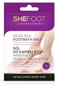 SheFoot соль для ванны, 55 g