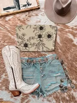 SHEIN LUNE Женское повседневное боди с цветочным принтом, идеально подходящее для лета, белый цвет