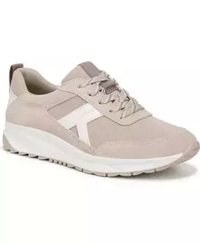 Шей-Джоггер кроссовки на платформе со шнуровкой Naturalizer, коричневый/бежевый