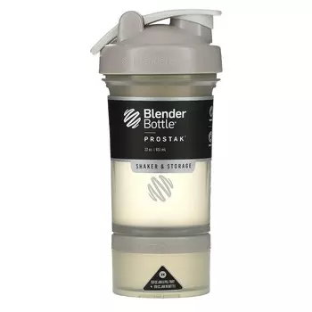 Шейкер Blender Bottle Pro Stak, дымчато-серый, 651 мл
